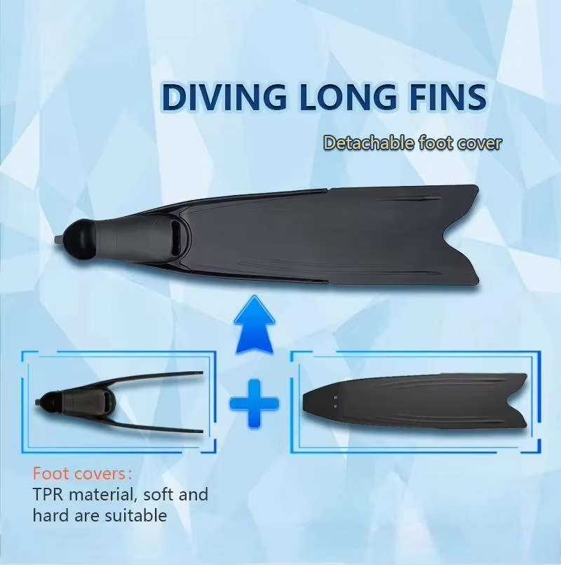 نبض وحدات Freediving زعنفة ألي - مراجعة Fin Diving Blade وسعره